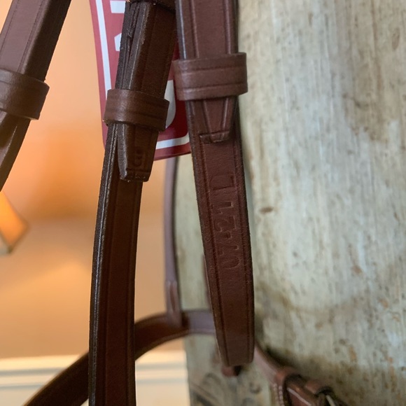 SOLD NEW brown CWD wide noseband hunter bridle size 3 - Picture 7 of 8